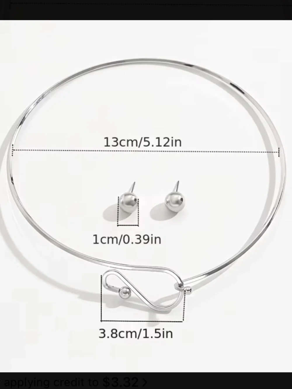 Dior Logo Charm choker